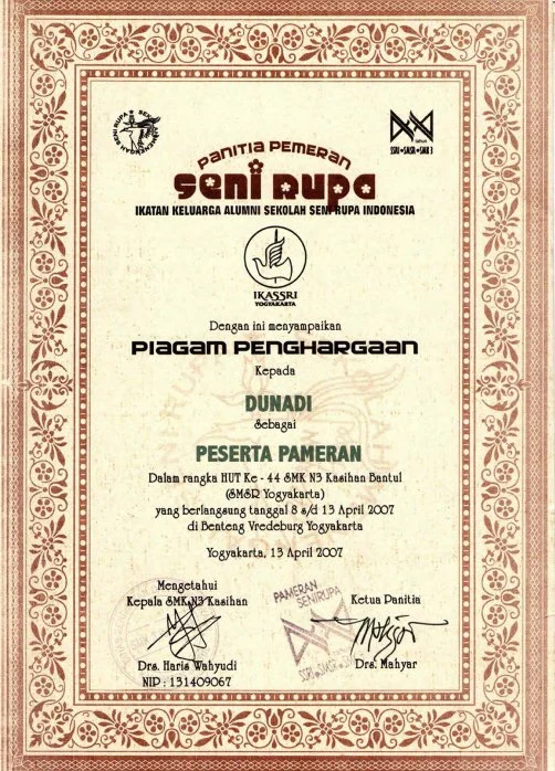 Piagam Ikassri 2007 Copy